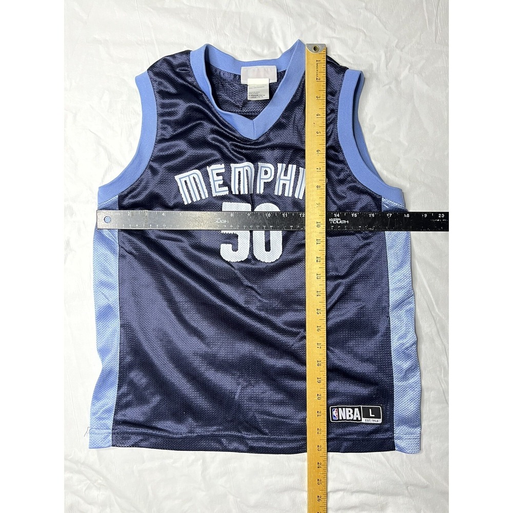 NBA Memphis Grizzlies Zach Randolph Jersey Youth Large Blue #50 Basketball - Picture 6 of 8